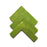 Full Tile Sample - Zellige Prairie Green Clay Tile - 2" x 6" x 3/4" Glazed