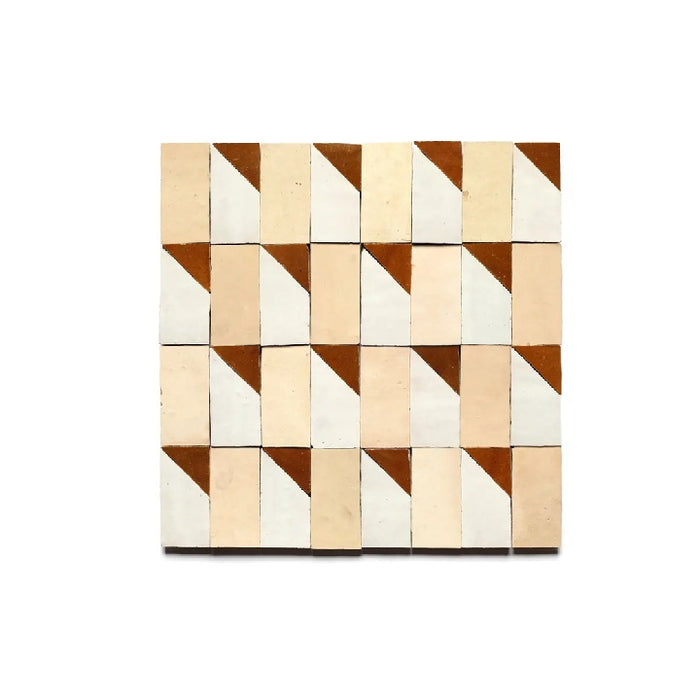 Zellige Clay Radian 6 Mosaic Glazed 1