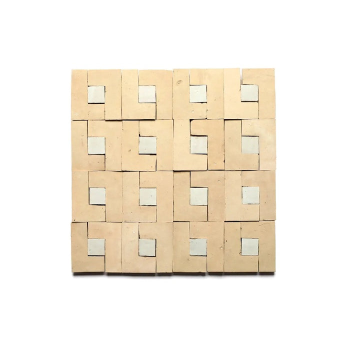 Zellige Clay Rubric 2 Mosaic Glazed 1