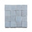 Full Tile Sample - Zellige Skylight Clay Tile - 2" x 2" x 3/8" Glazed
