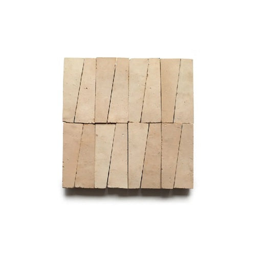 Zellige Clay Natural Mosaic Unglazed 1