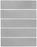 Full Tile Sample - Zen Greige Deco Ceramic Tile - 3" x 12" Glossy