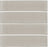 Full Tile Sample - Zen Morning Ceramic Tile - 3" x 12" Glossy