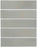 Full Tile Sample - Zen Morning Deco Ceramic Tile - 3" x 12" Glossy