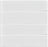 Full Tile Sample - Zen White Ceramic Tile - 3" x 12" Glossy