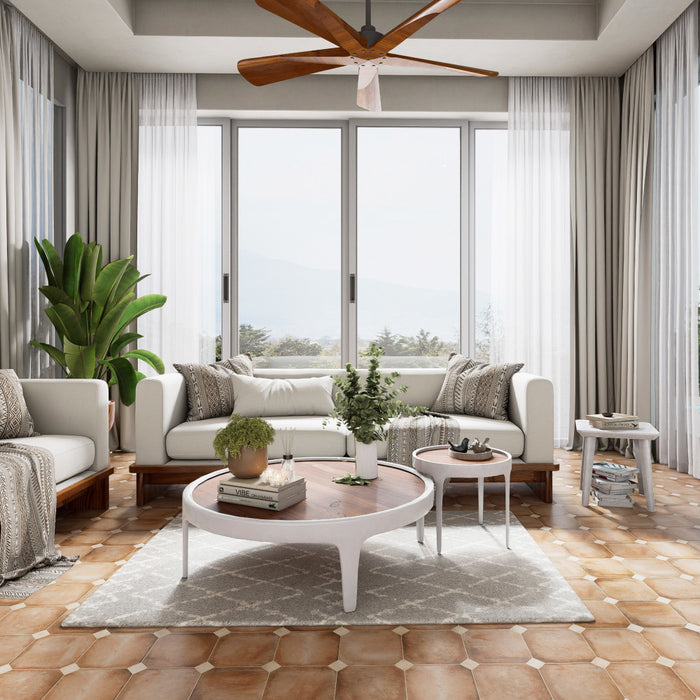 Laverton Porcelain Octagon Natural with Taco Beige Tile Matte 2
