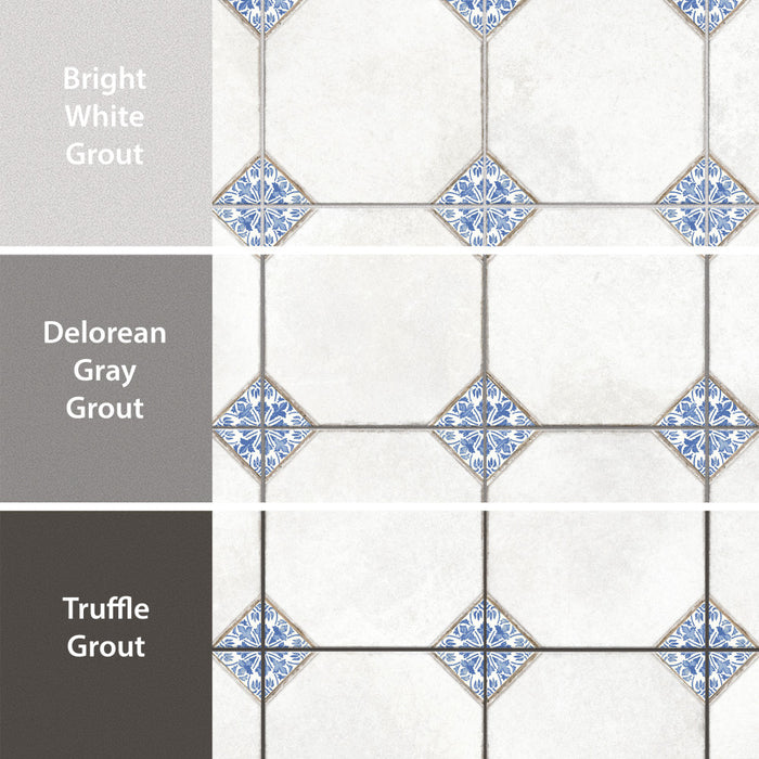 Englishtown Porcelain Blue Tile Mixed 5