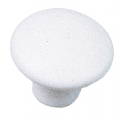 Porcelain Ceramic Cabinet Knob White 14