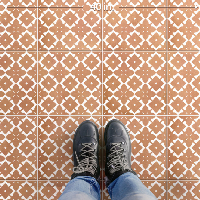 Bari Porcelain Fortuna Cotto Tile Mixed 7