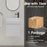 Plywood White Straight Grain Bathroom Vanity White Straight Grain 12