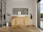 Plywood Oak Bathroom Vanity Oak 2