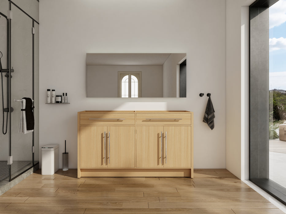 Plywood Oak Bathroom Vanity Oak 2
