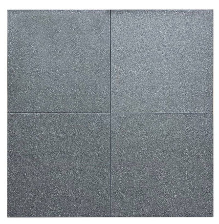 Absolute Black Granite Tile Flamed 1