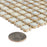 Fioretti Porcelain Glossy Beige Mosaic Glossy 8