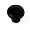Plastics Zinc Alloy Cabinet Knob Black 1