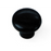 Plastics Zinc Alloy Cabinet Knob Black 1
