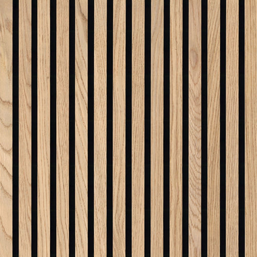 Acoustic Wood Slat Panel Wood Natural Tile Low Gloss 1