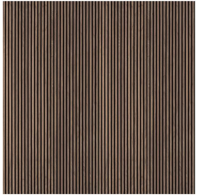 MSI Acoustic Wood Slat Panel Tawny Low Gloss Wood Slat Panel — Stone ...