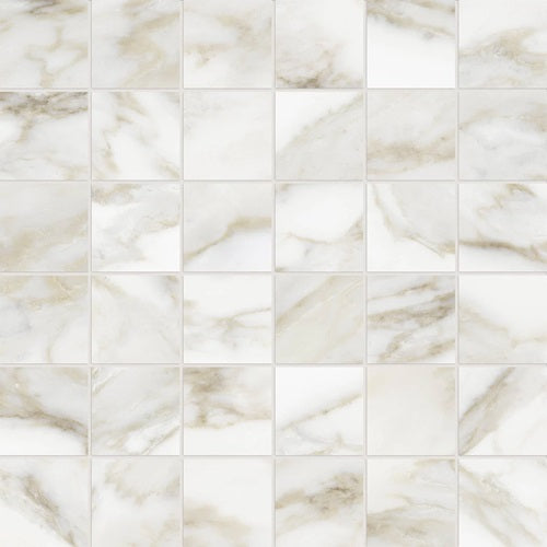 Adonis Porcelain Calacatta Paonazzo Mosaic Honed 1