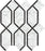 Adonis Carrara Gioia Porcelain Mosaic - Modella