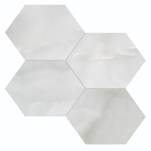 Adonis Porcelain Onyx Nuvolato Mosaic Polished 1