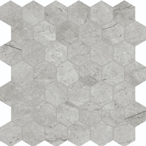 Adonis Porcelain Paradiso Argento Mosaic Polished 1