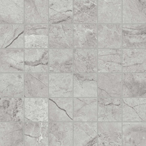 Adonis Porcelain Paradiso Argento Mosaic Honed 1