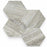 Adonis Porcelain Travertino Instrata Mosaic Polished 1