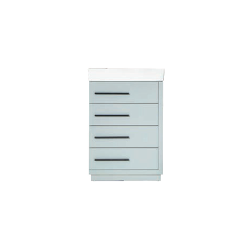 Adora Wood Light Grey Bathroom Vanity Light Grey 1