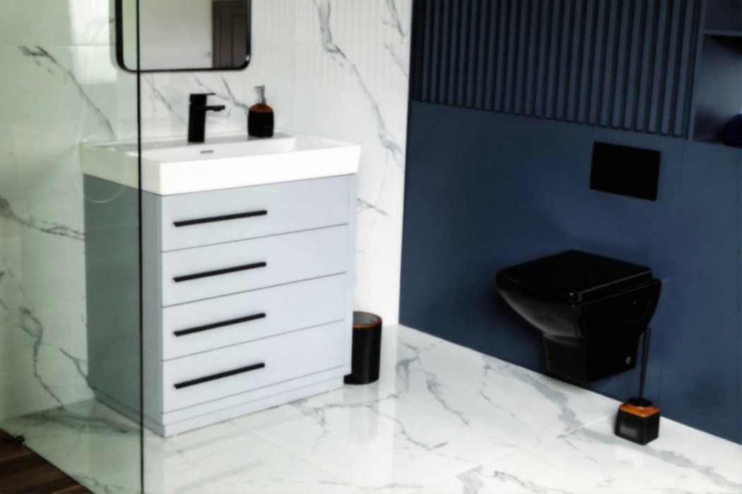 Adora Wood Light Grey Bathroom Vanity Light Grey 3