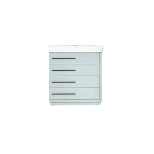 Adora Wood Light Grey Bathroom Vanity Light Grey 1