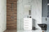 Adora Wood White Bathroom Vanity White 2