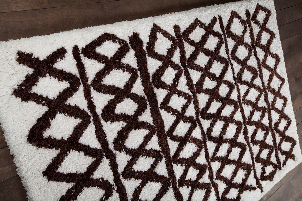 Polyester 40002 Area Rug Textured 3