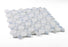 Aether Crystal Ocean Honed Marble Mosaic - 11.50" x 12" x 3/8"