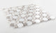 Aether Loft Polished Marble Mosaic - 11.50" x 12" x 3/8"