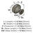 Highland Ridge Zinc Aged Pewter Cabinet Knob 3