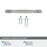 Highland Ridge Zinc Aged Pewter Cabinet Pull 18