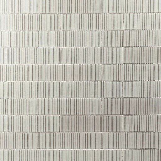 Akuza Moon Porcelain Tile - 2.5" x 9" Ribbed