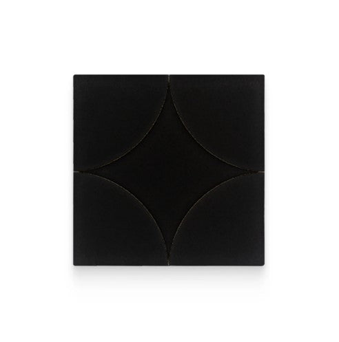 Akuza Night Maru Deco Porcelain Tile - Matte