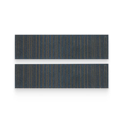 Akuza Storm Porcelain Tile - 2.5" x 9"  x  9 MM Ribbed