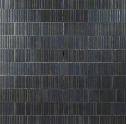 Akuza Storm Porcelain Tile - 2.5" x 9" Ribbed