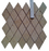 Alabastrino Tumbled Travertine Mosaic - 2" x 4" Diamond