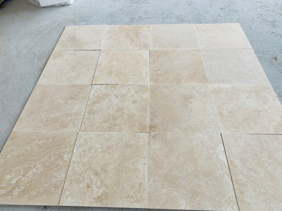 Alabastrino Travertine Tile Filled & Honed 1