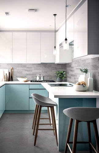 Alaska Ceramic Muretto Grey AKM3 Tile Natural 2