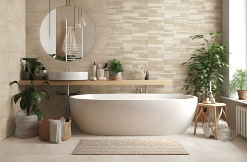 Alaska Ceramic Muretto Sand AKM2 Tile Natural 2