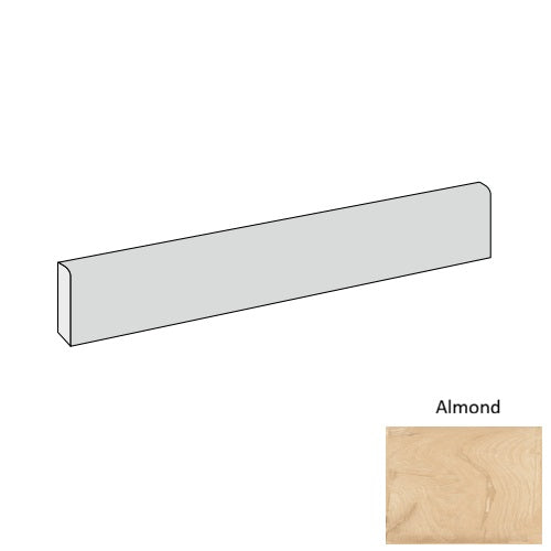 Savage Porcelain Almond SV03 Bullnose Natural 1