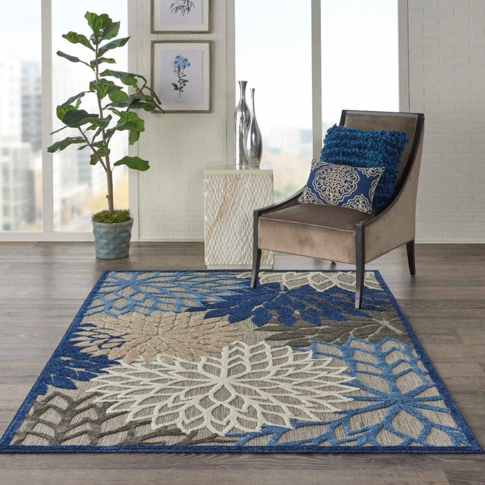Aloha Blue Multicolor BLUMT Polypropylene & Polyester ALH05