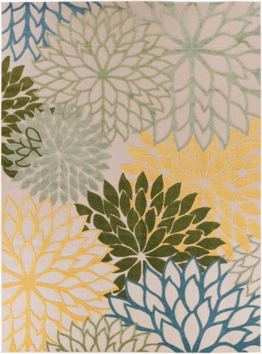 Aloha Polypropylene & Polyester Green Multicolor GRNMT