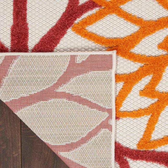 Aloha Red Multicolored Polypropylene & Polyester 