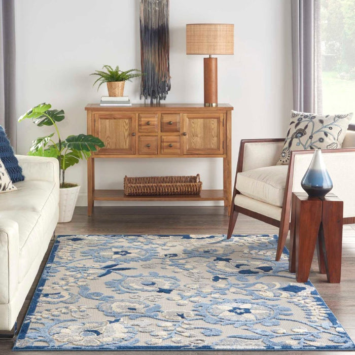 Aloha Polypropylene & Polyester Blue Grey BLGRY